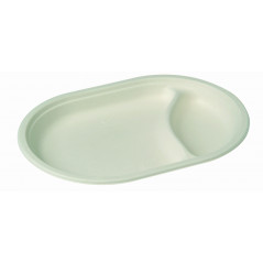 50 szt.Talerz owalny dwudzielny