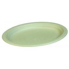 Talerz owalny, 26x19 cm, kolor NATURE 50 szt.