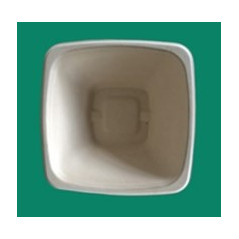 Miska kwadratowa z trzciny cukrowej 950 ml, nature 50 szt.