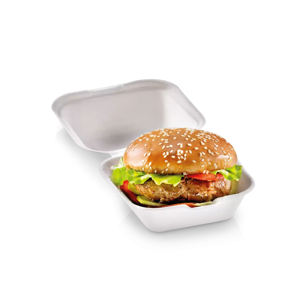 Burger box M 13,5x13,5x7,8 cm 125 szt.