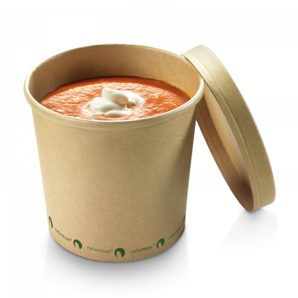 Kubek na zupę KRAFT/PLA 360 ml 25 szt.