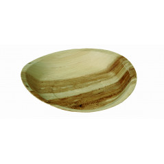 Talerz palmowy okrągły, 24 cm 25 szt.