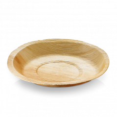 Talerz palmowy okrągły, 24 cm 25 szt.