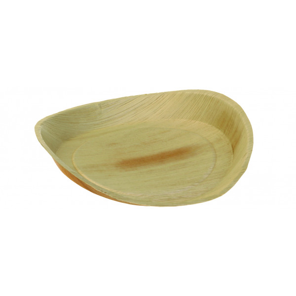 Talerz palmowy okrągły, 30 cm 25 szt.