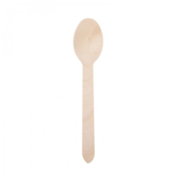 Łyżka drewniana 16 cm 100 szt.