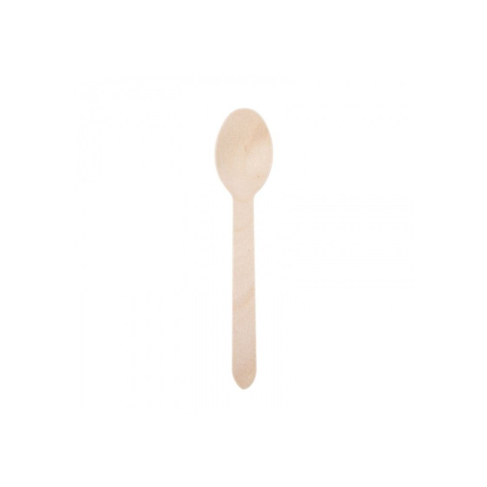 Łyżka drewniana 16 cm 100 szt.
