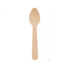 Łyżeczka drewniana 11 cm 100 szt.